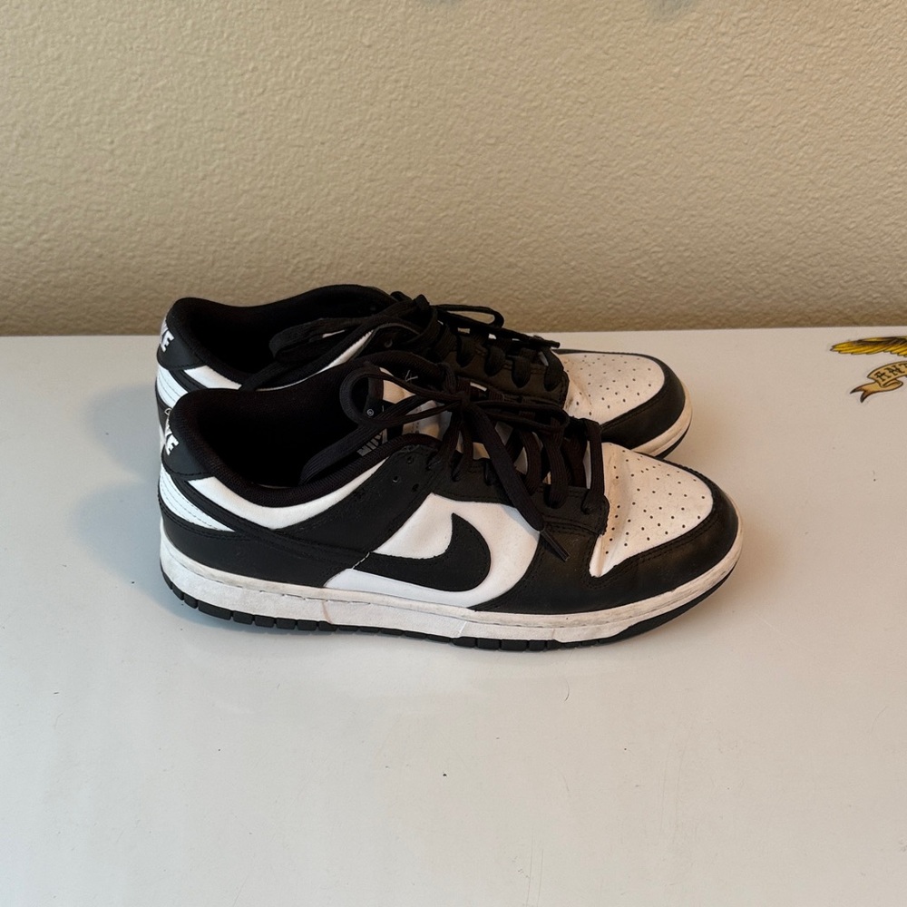 Nike Black and White Low-Top Sneakers